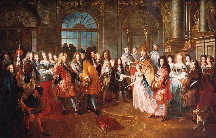 unknow artist Marriage of Louis of France, Germany oil painting art